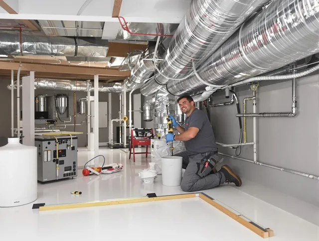 Professional duct sealing service by Abington Air Duct Cleaning in Abington