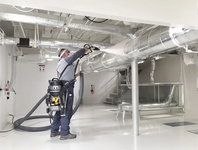 Professional central duct cleaning by Abington Air Duct Cleaning in Abington