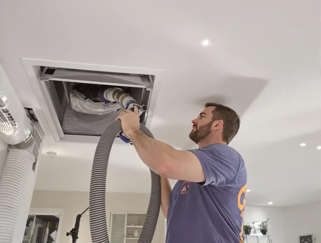 Precision indoor duct cleaning by Abington Air Duct Cleaning in Abington